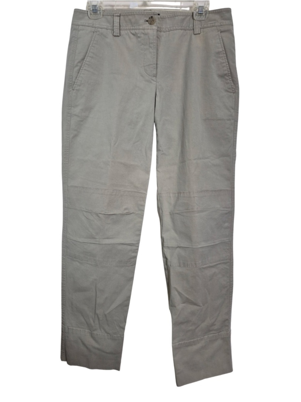 THEORY Valiant Cool Slim Straight Pants in Rice